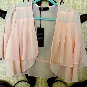 Sheer cover up/jacket